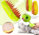 Escova de Vapor Para Cães & Gatos com Spray Elétrico