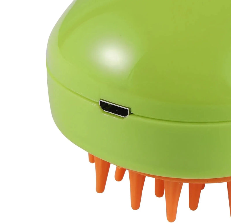 Escova de Vapor Para Cães & Gatos com Spray Elétrico