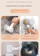 Escova de Limpeza Elétrica Para Cozinha e Banheiro