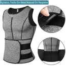 Colete Sauna Cinto Duplo Suor Abdômen Shapewear