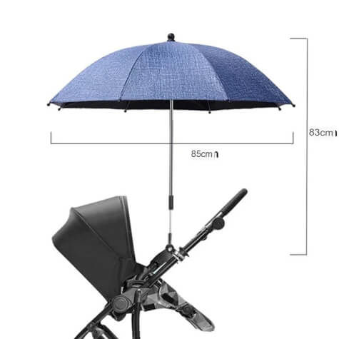 Guarda-Chuva Para Carrinho de Bebê Com Proteção UV