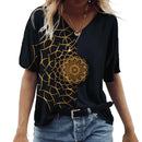 Blusa Feminina Vintage Vasual Moda V
