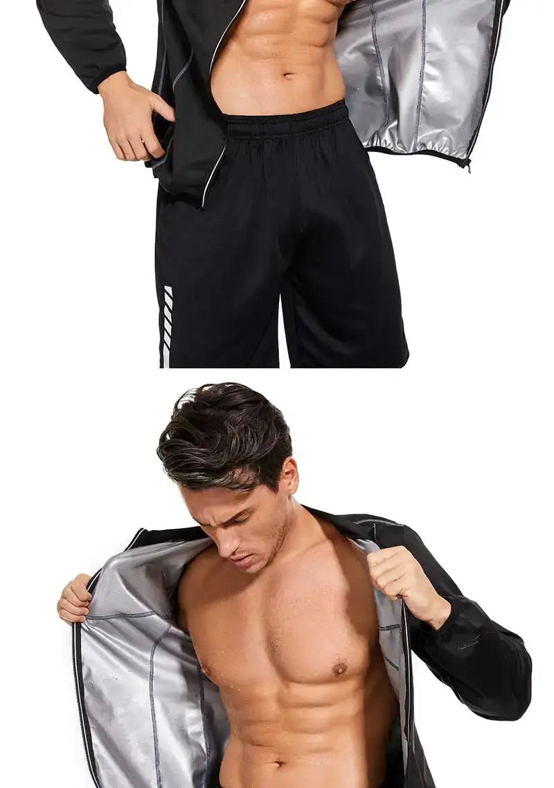 Jaqueta Sauna Para Homens, Perda de Peso Shaper