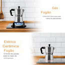 Chaleira de Café de Alumínio Doméstica Italiana