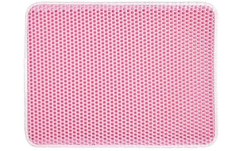 Tapete de Areia Para Gatos, Camada Dupla