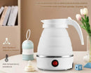 Chaleira Portátil Elétrica e Dobrável Para Viagem, 600ml