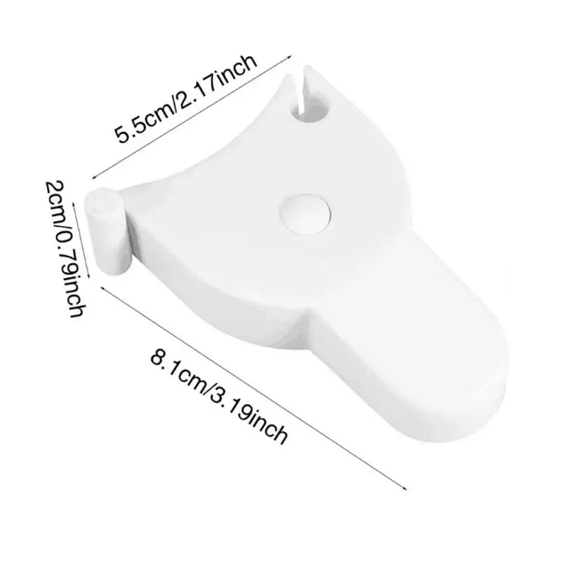 Fita Métrica Telescópica Automática Fitness,