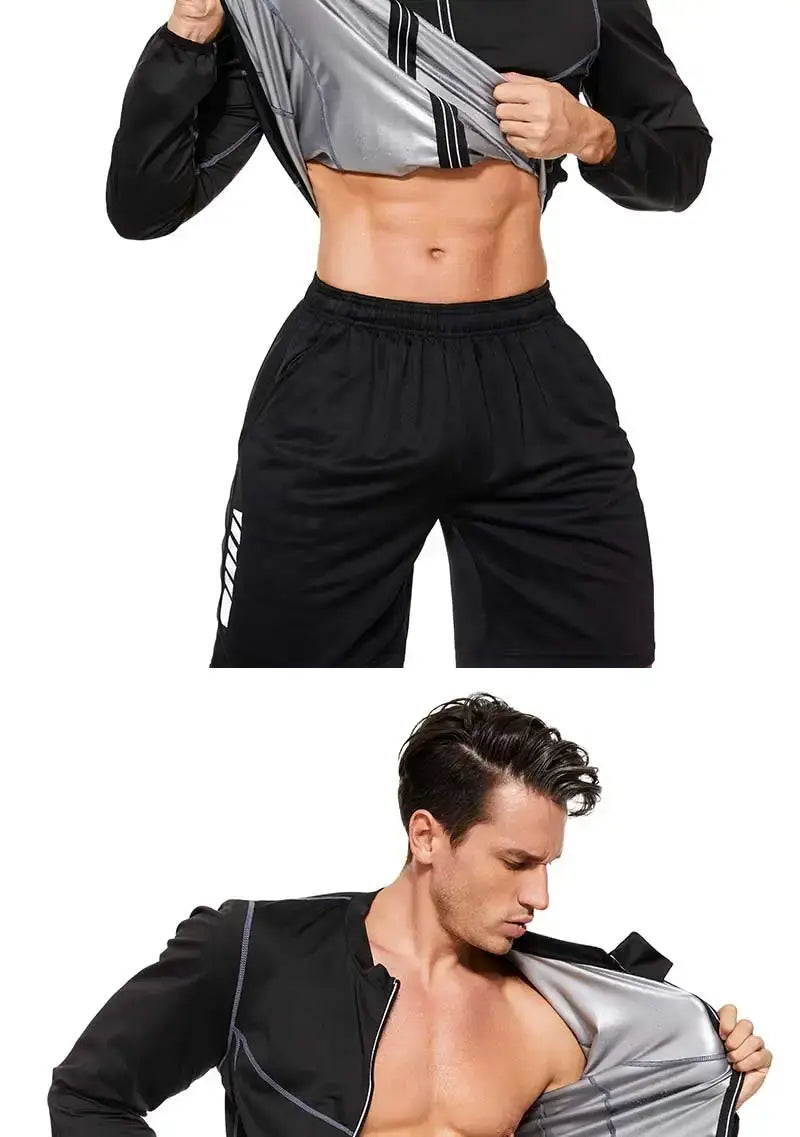 Jaqueta Sauna Para Homens, Perda de Peso Shaper