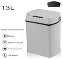 Lixeira inteligente com sensor, cozinha e banheiro