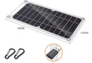 Kit Painel Solar 30w usb, à Prova D'água