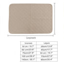 Tapete Para Xixi de Cachorro, Lavável e à Prova D'água