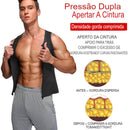 Colete Sauna Cinto Duplo Suor Abdômen Shapewear