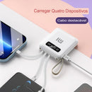 Mini Power Bank Super 10000/20000mah/4 Cabos