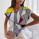 Blusa Feminina Vintage Vasual Moda V