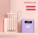 Mini Power Bank Super 10000/20000mah/4 Cabos