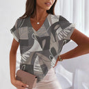 Blusa Feminina Vintage Vasual Moda V