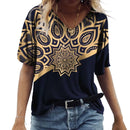 Blusa Feminina Vintage Vasual Moda V