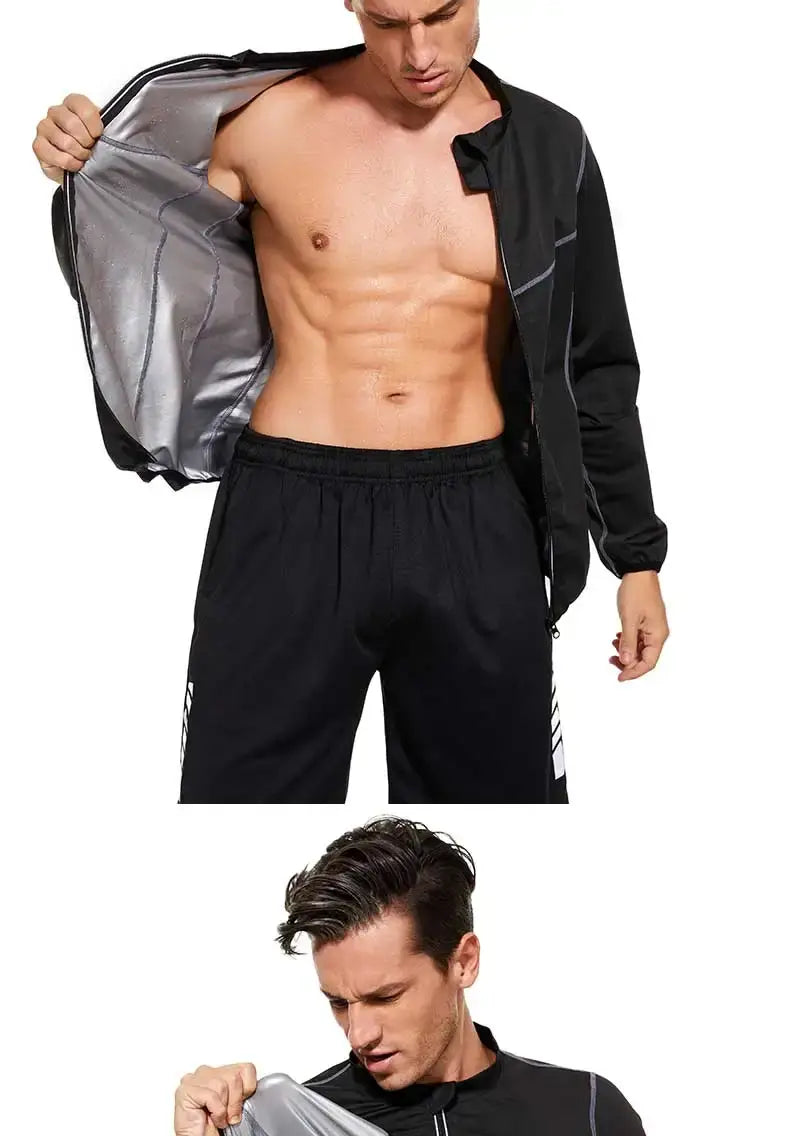 Jaqueta Sauna Para Homens, Perda de Peso Shaper