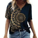 Blusa Feminina Vintage Vasual Moda V