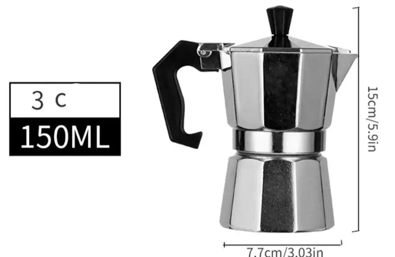 Chaleira de Café de Alumínio Doméstica Italiana