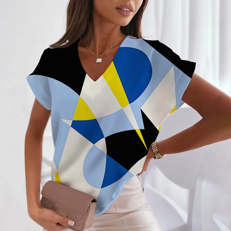 Blusa Feminina Vintage Vasual Moda V