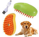 Escova de Vapor Para Cães & Gatos com Spray Elétrico