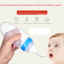 Garrafa de Alimentação da Criança. Silicone 90ml